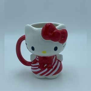 Sanrio Hello Kitty Peppermint Christmas Ceramic Mug